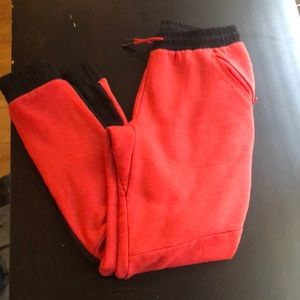Kids large sweat pants.